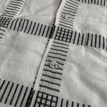 Load image into Gallery viewer, 1980s Issey Miyake Checkered Linen Shirt - Size OS
