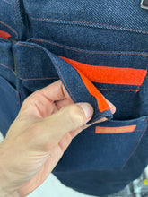 Load image into Gallery viewer, 1990s Mickey Brazil Padded Knee Jeans with Velcro Waist Fastener - Size XS