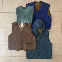 Load image into Gallery viewer, 1990s Armani Embroidered "Ice Arsenal" Faded Knitted Sweater - Size L