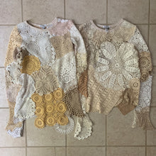 Load image into Gallery viewer, ss2021 Per Gotesson Crochet Doily Longsleeve Tees