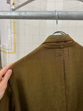 Load image into Gallery viewer, 1980s Marithe Francois Girbaud x Super Casual Double Closure Textured Synthetic Blazer - Size M