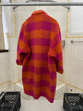 Load image into Gallery viewer, 1980s Armani Plaid Boiled Wool Overcoat - Size M