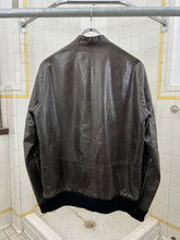 Load image into Gallery viewer, 2000s Kostas Murkudis Leather Racer Jacket - Size L