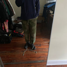 Load image into Gallery viewer, 1950s Vintage Belgian Brushed Camo Cargo Pants - Size M