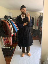 Load image into Gallery viewer, ss1998 Yohji Yamamoto Oversize Jersey and Gabardine Trench Coat - Size OS