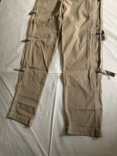 Load image into Gallery viewer, ss2004 Issey Miyake Dark Khaki Bondage Trousers - Size S