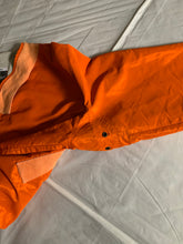 Load image into Gallery viewer, 1990s Armani Orange Nylon Safety Work Jacket - Size XL