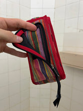 Load image into Gallery viewer, ss2005 Junya Watanabe x Porter Rainbow Weave Large Pouch - Size OS