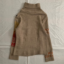 Load image into Gallery viewer, 2010s Yohji Yamamoto x Cyborg 009 Intarsia Turtleneck - Size M