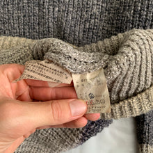 Load image into Gallery viewer, aw1993 CDGH+ Grey Dip Dyed Knitted Sweater - Size OS