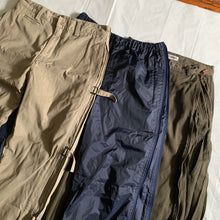 Load image into Gallery viewer, ss2004 Issey Miyake Dark Khaki Bondage Trousers - Size S