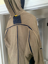Load image into Gallery viewer, 2000s Mandarina Duck Panelled Cotton Zip Hoodie - Size L