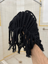 Load image into Gallery viewer, 2000s Issey Miyake Beaded and Braided Wool Knit Hat - Size OS