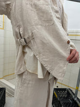 Load image into Gallery viewer, 1980s Marithe Francois Girbaud x Closed Adjustable Belted Waist Blazer - Size M