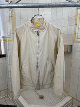 Load image into Gallery viewer, 2000s Mandarina Duck Light Bomber Jacket with Sashiko Trim Detailing - Size L