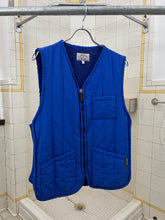 Load image into Gallery viewer, 1990s Armani Blue Quilted Vest - Size L