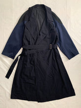 Load image into Gallery viewer, ss1998 Yohji Yamamoto Oversize Jersey and Gabardine Trench Coat - Size OS