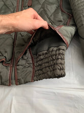 Load image into Gallery viewer, aw1992 Issey Miyake Forest Green Articulated Paneled Cropped Nylon Bomber - Size L