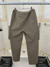 Load image into Gallery viewer, 2000s Mandarina Duck Khaki 'Cocoon' Aeropants with Egg Cell Cargo Pockets - Size OS