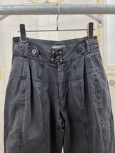 Load image into Gallery viewer, 1980s Marithe Francois Girbaud x Closed Paneled Trousers with Waist Cinch Snaps - Size XS