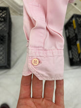 Load image into Gallery viewer, 1980s Marithe Francois Girbaud x Closed Dusty Pink Shirt with Unique Pocket Design - Size L