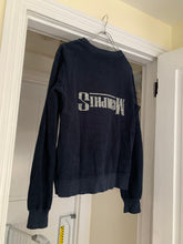 Load image into Gallery viewer, 2000s Bernhard Willhelm Faded Aqua Insideout Crewneck with Kangaroo Pocket - Size M