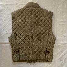 Load image into Gallery viewer, aw1992 Issey Miyake Khaki Quilted Nylon Hidden Cargo Pocket Vest - Size XL