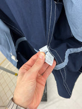 Load image into Gallery viewer, 2000s Mandarina Duck Raw Cut Coated Fabric Shirt Jacket with Contrast Detailing - Size M