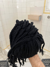 Load image into Gallery viewer, 2000s Issey Miyake Beaded and Braided Wool Knit Hat - Size OS