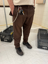 Load image into Gallery viewer, 2000s Katharine Hamnett Mud Brown Military Trousers with Shin Cargo Pockets - Size L