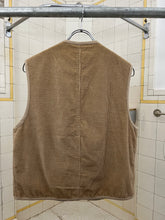Load image into Gallery viewer, aw1993 Armani Faded Yellow Corduroy Vest - Size L