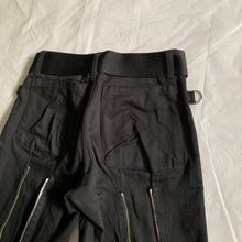 Load image into Gallery viewer, ss2002 General Research Cotton Satin Bondage Pants with Zippers - Size S