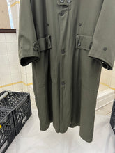 Load image into Gallery viewer, 1980s Marithe Francois Girbaud x Closed Lined Trench Coat with Buttoned Flap Pockets - Size L