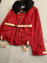 Load image into Gallery viewer, 1990s Armani Pillow Neck Bondage Jacket with Removable Sleeves - Size XL