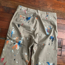 Load image into Gallery viewer, 2011 CDGH Tan Paint Splatter Pants - Size M