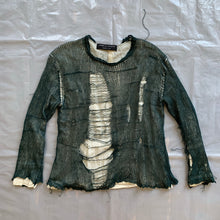 Load image into Gallery viewer, ss1997 CDGH+ Destroyed Mesh Layered Shirt - Size M