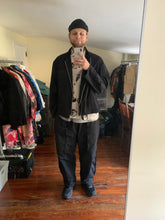 Load image into Gallery viewer, ss1996 Yohji Yamamoto Striped Oversized Work Jacket - Size XL