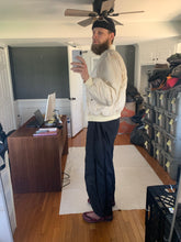 Load image into Gallery viewer, 1990s Armani Oversized White Nylon Bomber Jacket - Size OS