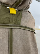 Load image into Gallery viewer, 2000s Mandarina Duck Reversible Linen/Towel Hoodie with Neck Cutout- Size M