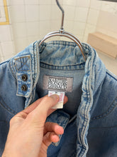 Load image into Gallery viewer, 1980s Marithe Francois Girbaud Light Wash Denim Double Closure Jacket - Size M