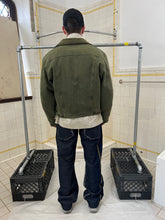 Load image into Gallery viewer, 1990s Armani Jeans Faded Green Trucker Jacket - Size L
