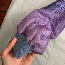 Load image into Gallery viewer, ss1993 Yohji Yamamoto Sample Purple Silk Dragon Embroidered Bomber - Size M