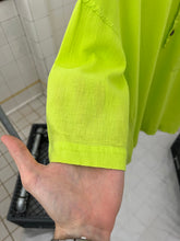Load image into Gallery viewer, ss1995 Issey Miyake Oversized Mandarin Collar Neon Shirt - Size XL