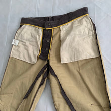 Load image into Gallery viewer, 2000s Mandarina Duck Moleskin Articulated Knee Dart and Slit Pants - Size L