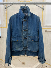 Load image into Gallery viewer, 1980s Marithe Francois Girbaud x Complemets Denim Cargo Jacket with Front Buckle Closures - Size M