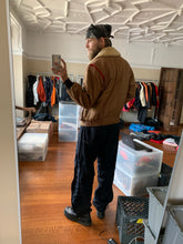 Load image into Gallery viewer, 1980s Massimo Osti x CP Company Shearling Collar Military Jacket with Removable Sleeves - Size XL