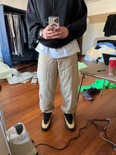 Load image into Gallery viewer, 2000s Armani Baggy Quilted Snowboarding Pants with Adjustable Hems - Size L