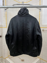 Load image into Gallery viewer, 1990s Katharine Hamnett Embossed Faux Crocodile High Collar Jacket - Size M