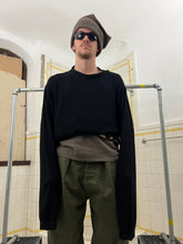 Load image into Gallery viewer, aw1993 Comme des Garcons Homme Plus Oversized Mockneck Bleached Knit Sweater - Size XL