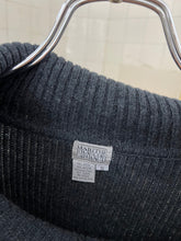 Load image into Gallery viewer, 1980s Marithe Francois Girbaud Wide Side Button High Neck Sweater with Cutout Pockets - Size S